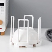 BUFFER® Tabak Bardak Kase Standı Bulaşık Kurutma Tutucu Mutfak Düzenleyici Organizatör thumbnail 6