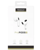 MobiLX ProPODS 3. Nesil Kablosuz Bluetooth Kulak İçi Kulaklık – HD Mikrofon, Ultra Hafif, HiFi Stereo Ses, Kılıf Hediyeli - 2