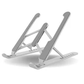 BUFFER® Ayarlanabilir Plastik Dizüstü Destek Tabanı Katlanabilir Taşınabilir Laptop Sehpası Yükselti thumbnail 10