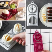BUFFER® Çok Fonksiyonlu Eşit Yumurta ,Meyve Dilimleyici Kesici Aparat thumbnail 1