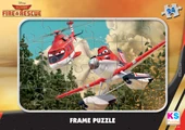 KS Puzzle 24 Parça Planes Frame Puzzle - 2