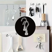 BUFFER® Güçlü Manyetik Mutfak,Banyolar İçin Çok Amaçlı 2'li Magnet Askı thumbnail 9