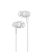 MobiLX ME-03 Beyaz Kablolu Kulak İçi Kulaklık – Aux Girişli, Extra Bass, Tüm Telefon ve Cihazlarla Uyumlu - 4