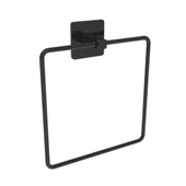 BUFFER® Kendiliğinden Yapışkanlı Siyah Paslanmaz Metal Kare Havluluk thumbnail 5