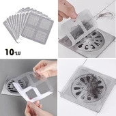 BUFFER® 10'lu Banyo ve Mutfak Lavabo Koku Önleyici ve Haşere Böcek Önleyici Gider Filtresi thumbnail 1