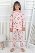 Cute Ananas Desenli Kız Çocuk Pijama Takımı - 8