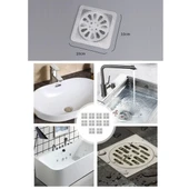 BUFFER® 10'lu Banyo ve Mıutfak Lavabo Koku Önleyici ve Haşere Böcek Önleyici Gider Filtresi - 11