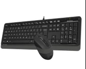 A4 TECH F1010 Q USB GRİ TR MM KLAVYE+OPTİK MOUSE - 5