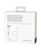 MobiLX iPhone Lightning Kablolu Kulaklık – Orijinal Ses, Mikrofonlu, Tak-Çalıştır - 3