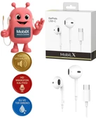 MobiLX iPhone 15/16 Type-C Kablolu Kulaklık – Orijinal Ses, Mikrofonlu, Tak-Çalıştır - 1