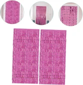 Ekstra Metalize Rose Gold Disko Kapı Perdesi thumbnail 3