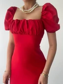 Hessen Sırt Dekolteli Elbise thumbnail 4