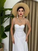 Elia İp Askılı Elbise thumbnail 3