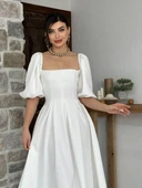 Benjamin Çan Etekli Midi Boy Elbise thumbnail 1