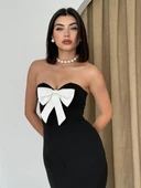 Harvoy Straplez Elbise thumbnail 3