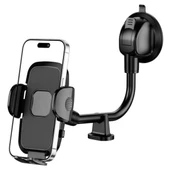 BUFFER® Ayarlanabilir Vakum Kilitli Cam Ve Torpidoya Takılabilen Telefon Tutucu - 1