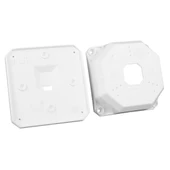 Ayt Thor TKB-1111 Dış Mekan Kamera Montaj Kutusu Kare Buat Taban Güvenlik Kamerası Kablo Gizleme Kutusu - 6