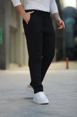 Erkek Beli Bağcıklı Jogger Pantolon - 2