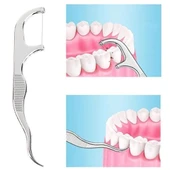 BUFFER® 7 Parça Paslanmaz Çelik Ağız Diş Tartar Sökücü Temizlik Bakım Seti thumbnail 7