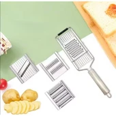 Paslanmaz Çelik 4'lü Set El Rendesi thumbnail 1