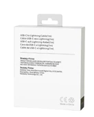 MobiLX PD 20W Type-C to Lightning iPhone Hızlı Şarj ve Data Kablosu (1m) - 3