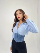 6963 GÖMLEK-MAVİ thumbnail 3