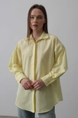 Uzun Kol Gömlek - Sarı thumbnail 1