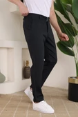 Erkek Casual Slim Fit Cord Desenli Kumaş Pantolon thumbnail 6