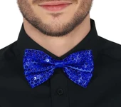 Mavi Payetli Pullu Papyon thumbnail 6