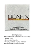 Lilafix Toz Açıcı Bleaching Powder Beyaz 2000 GR - 2