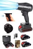 Şarjlı Jet Turbo Motorlu Hava Üfleme Fan Yaprak Üfleme Araba içi Cam Kurulama Mangal Yelleme Üfleme - 1