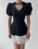 Safe Kalp Detaylı Elbise thumbnail 2