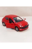 Peugeot 206 - Metal - Çekbrak - Kırmızı | 13cm 1:36 thumbnail 1