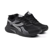 Unisex Siyah Özel Tasarım Modern Konforlu Rahat Sneaker Günlük Yürüyüş Ayakkabısı thumbnail 1