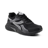 Unisex Siyah Özel Tasarım Modern Konforlu Rahat Sneaker Günlük Yürüyüş Ayakkabısı thumbnail 4