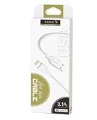 MobiLX MU-01 USB to Lightning Şarj ve Data Kablosu (1m) – iPhone Uyumlu, 3.1A Hızlı Şarj - 2