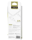 MobiLX MU-01 USB to Lightning Şarj ve Data Kablosu (1m) – iPhone Uyumlu, 3.1A Hızlı Şarj - 3