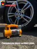 Germany Style NewPRO 12 V Araba Oto Araç Lasti k Şişirme Pompası 150 Psi Metal Gövde  Kompresör - 1