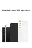 Samsung Galaxy M15 Kılıf Volet Silikon - Siyah - 2