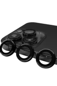 iPhone 15 Pro Raze Metal Kamera Lens - Siyah - 1