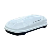 Durable Araç Üstü Port Bagaj 500 Lt Kilitli ABS Plastik Beyaz - 1