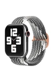 Apple Watch 42mm Star Kordon - Gri-Siyah - 1