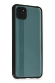 Realme C11 Kılıf Miami Şeffaf Silikon - Siyah - 1