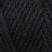 Loren Decor 3 Büküm Makrome İpi Siyah - L006 thumbnail 2