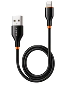 MobiLX MU-08 2.4A Silikon USB to Lightning Hızlı Şarj ve Data Kablosu (1m) - 4