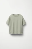 Unisex Basic Kısa Kollu Çocuk T-Shirt - 1