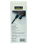 MobiLX MU-08 27W PD Silikon Type-C to Lightning Hızlı Şarj ve Data Kablosu (1m) - 3