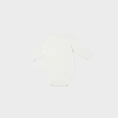 Bibaby Biorganic Penguin Club Bebek Body 56003 Ekru Gri thumbnail 2