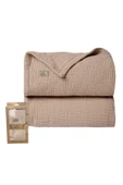 Bistyle Müslin Battaniye 120x120 Cm 70101 Bej thumbnail 1