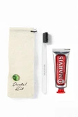 Marvis Cinnamon Mint Diş Macunu 25 ml + Yumuşak Beyaz Diş Fırçalı Dental Kit - 1